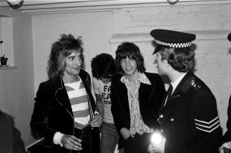 Mick / Rod / Ronnie Wood / Jeff Beck 1975