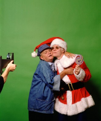 Truman Capote and Andy Warhol 1980